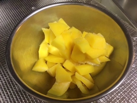 Chunks of pineapple