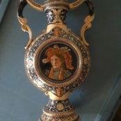 Finding the Value of a Vase - ornately painted vase