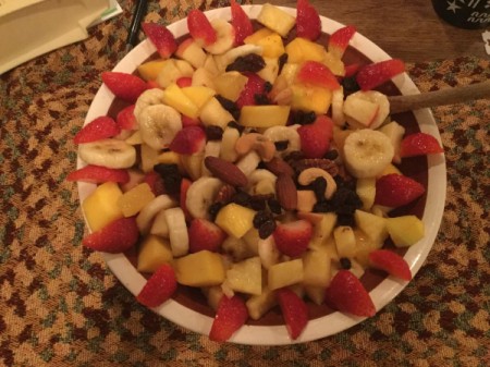 Fruit Salad in bowl