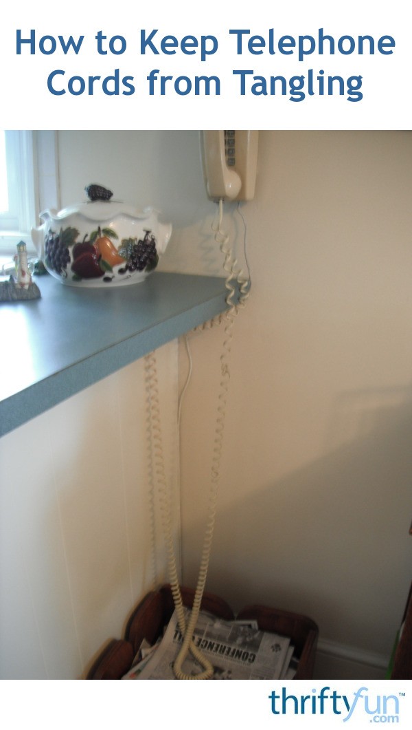 How To Keep Telephone Cords From Tangling Thriftyfun How To Keep Telephone Cords From Tangling Thriftyfun