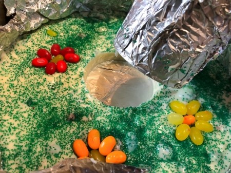 removing can from center of fudge