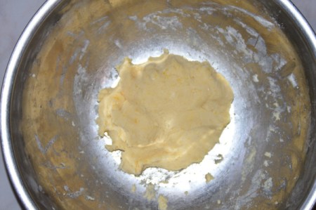 mixed dough
