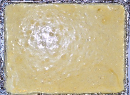 spread dough on baking sheet