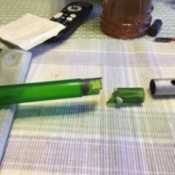 Replacement Head for a Swiffer Wet Mop - broken mop