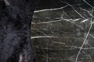 A clean Marble Table Top from above