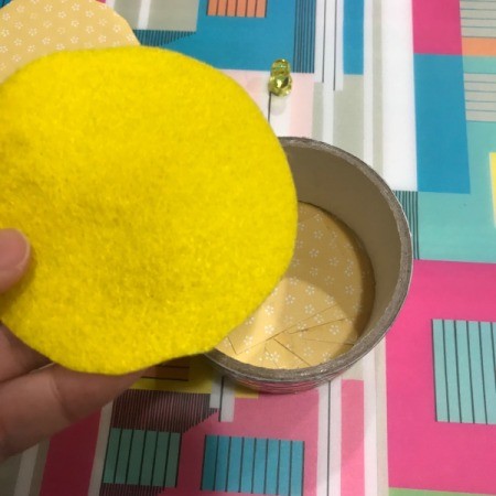 Trinket Box - ready to add the felt lining