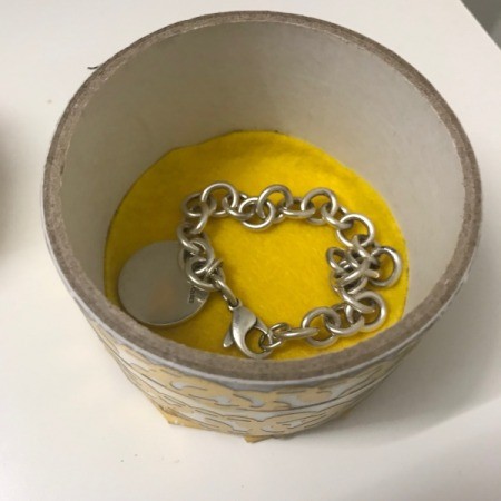Trinket Box  - bracelet inside the box