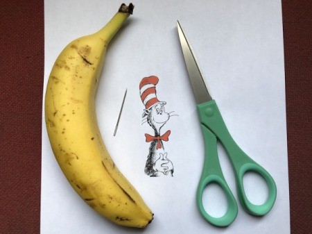 Making Detailed Banana Art - supplies