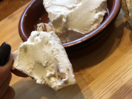 Greek Yogurt Cream Cheese in bowl