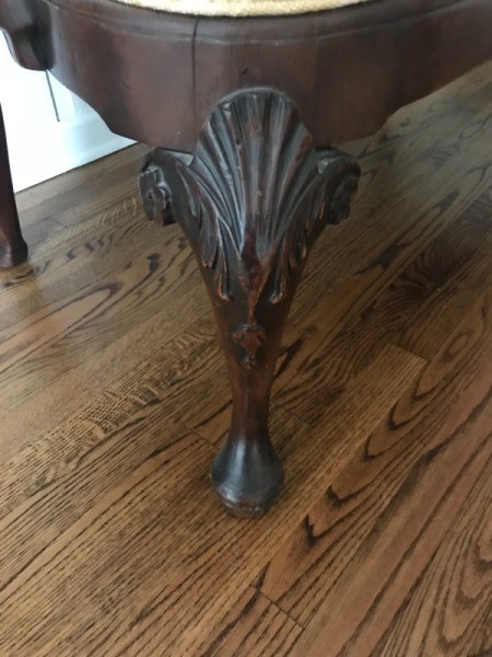 Identifying an Ornate Wooden Double Bench