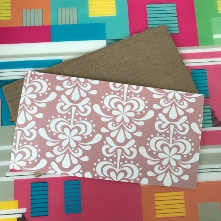 Coupon Organizer Made from a Tissue Box - trace box and cut out
