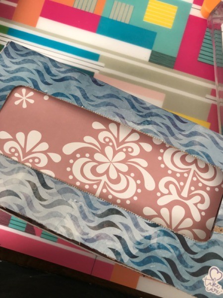 Coupon Organizer - cover the opening with more of the packaging