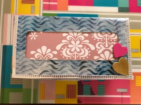 Coupon Organizer - closed, finished box