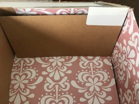 Coupon Organizer - glue divider flaps in place