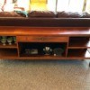 Value of Henredon Furniture - sofa table with drawer and shelves