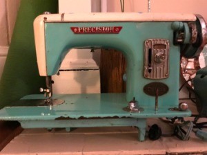 Manual for a Deluxe Precision Model 25 Sewing Machine
