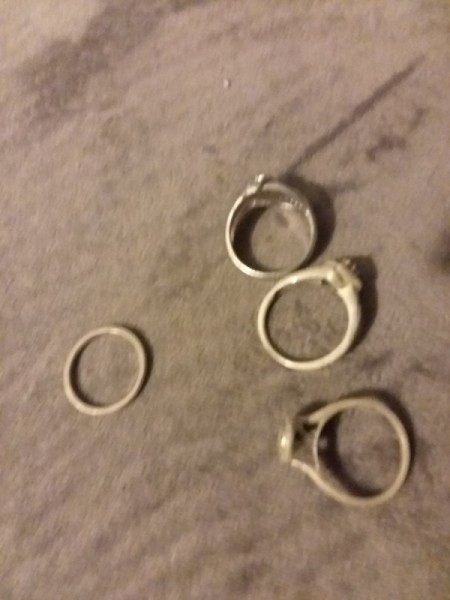Sterling Silver Ring Discolored by Denture Cleaner
