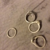 Sterling Silver Ring Discolored by Denture Cleaner