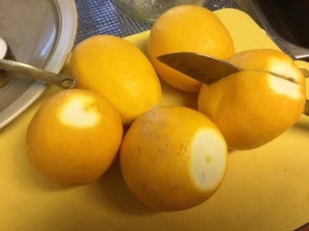 end cut off Lemons