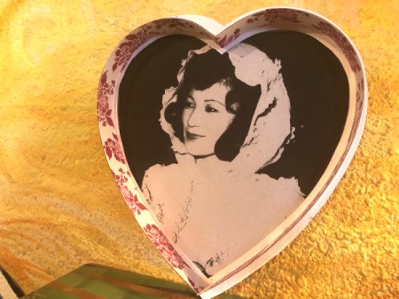 Chocolate Box Photo Frame - finished framed photo