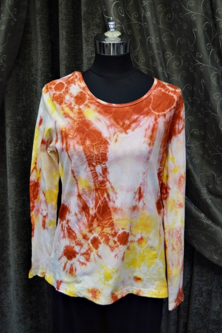 Flames of Love Tie Dye T-Shirt - pretty long sleeve tie dye shirt