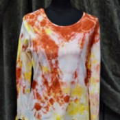 Flames of Love Tie Dye T-Shirt - pretty long sleeve tie dye shirt