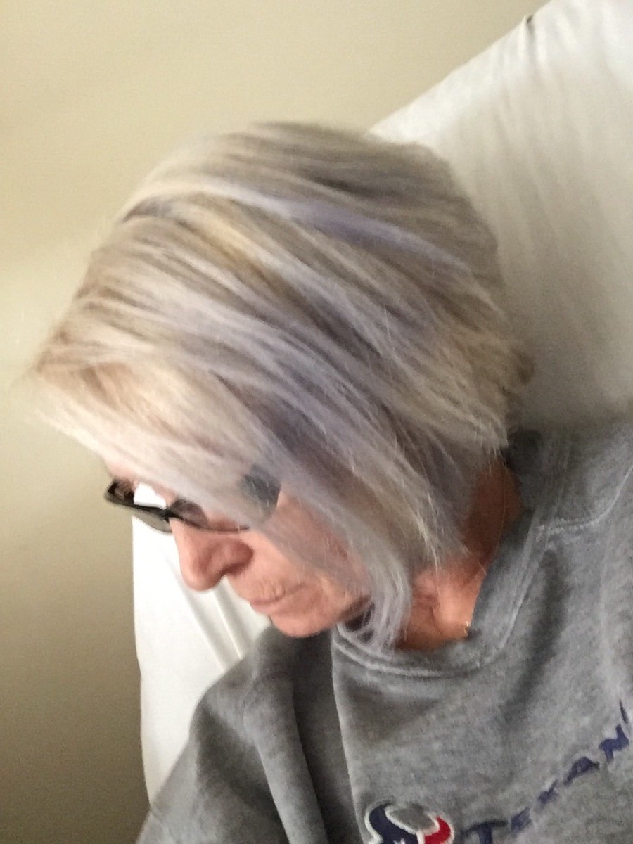 Gray Hair Dye Is Too Blue? | ThriftyFun