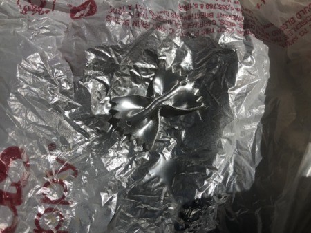 Silver Pasta Necklace - prime and paint the pasta silver