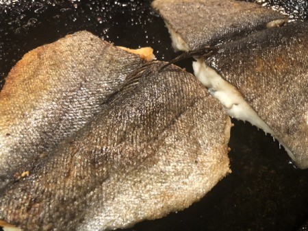 flipped Rainbow Trout