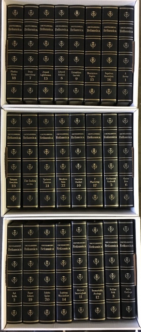 Finding The Value Of Encyclopedia Britannica Encyclopedias | ThriftyFun