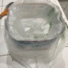 Kitchen Scrap Trash Can - lined with produce bag