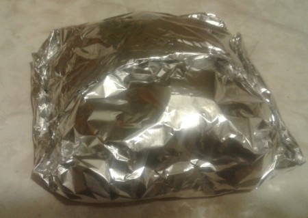 closed in foil Dinner