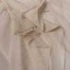 Cleaning a Polyester Wedding Dress  - closeup of dirt stains