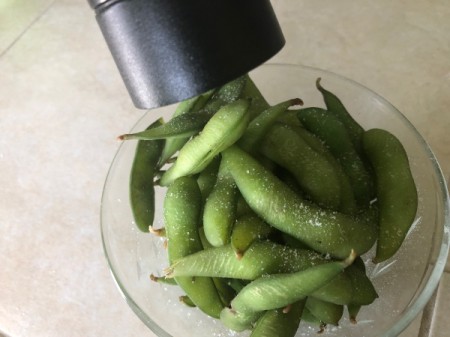 Green Tea Infused Edamame
