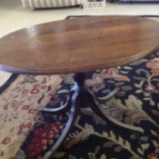 Information on a Mersman Table - oval 4 legged table