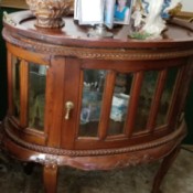 Value of Glass Topped Oval End Tables