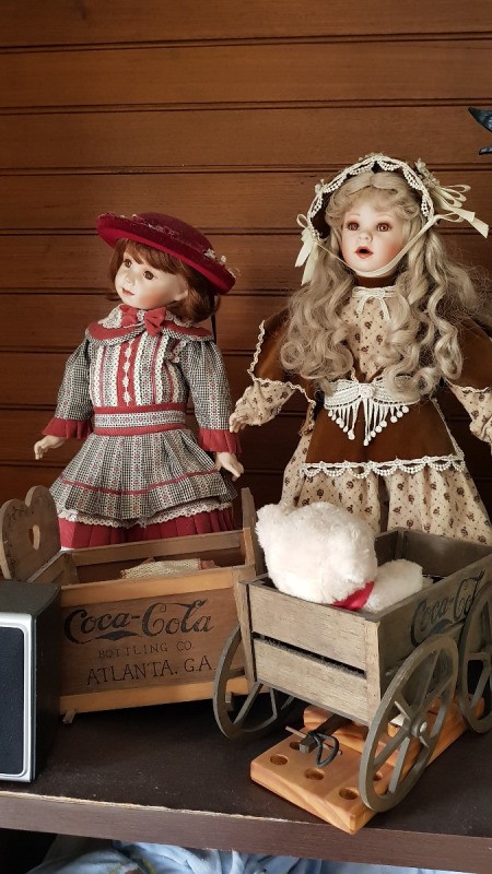 Coca cola porcelain dolls online