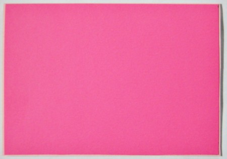 Floral Mother's Day Card - glue the fuchsia paper to the front of the card