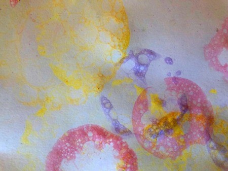 Bubble Art - multiple colors and sizes of color