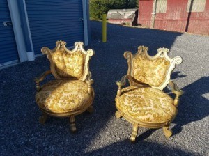 Identifying Ornate Upholstered Chairs - ornate gold floral upholstered chairs
