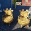 Identifying Ornate Upholstered Chairs - ornate gold floral upholstered chairs