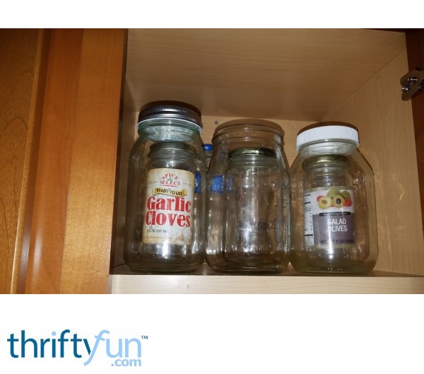 Storing Jars Inside Jars to Save Space ThriftyFun