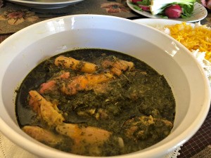 Rhubarb Stew in bowl