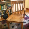 Value of a Murphy Chair - oak slat back chair with arms