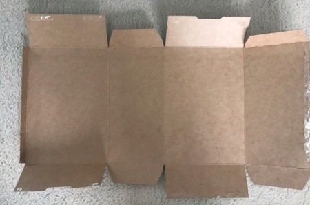 Custom Photo Frame Mat - flat box