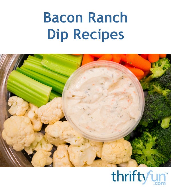 Bacon Ranch Dip Recipes | ThriftyFun
