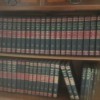 Value of Collier's Encyclopedias - books on bookshelf