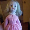 Identifying a Porcelain Doll - doll in a pink dress