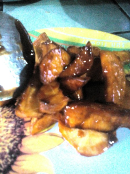 Sugar Coated Sweet Potatoes