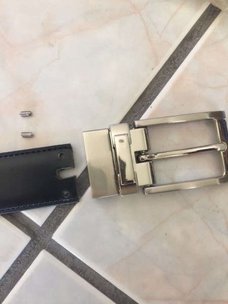 Reconstructed Belt on a Budget - ready to reassemble buckle and belt